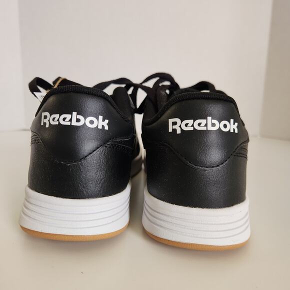 Reebok Court Advance Black/White/Gum Men's 7, Women's 8.5 Medium - Picture 5 of 9